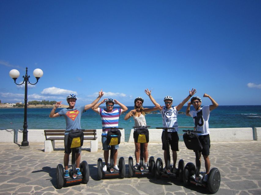 Chania Exploration Segway Tour - Training with Betty or another local leader