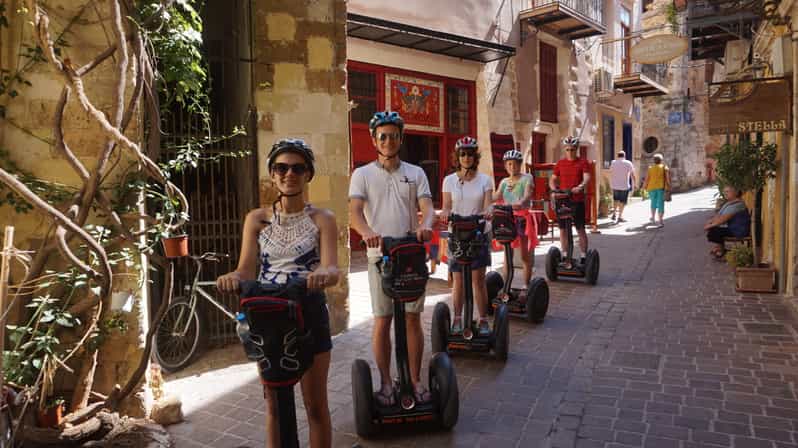 Chania: Old City & Venetian Harbor Discovery on Segways - Archaeological traces of ancient Cydonia