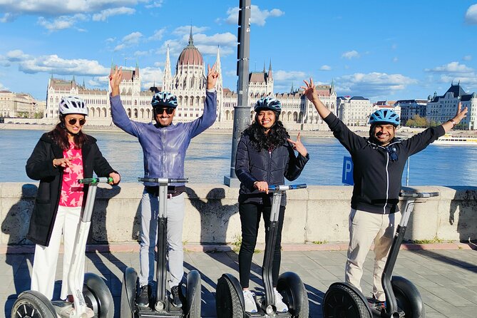 City Segway Tour Budapest Highlights️ (Buda + Pest) - Crossing toward Buda Castle and the Chain Bridge