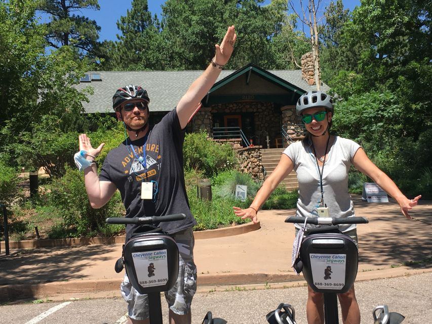 Colorado Springs: Nature and Art/Broadmoor Combo Segway Tour - The Cheyenne Cañon Inn and Starr Kempf’s moving metal art