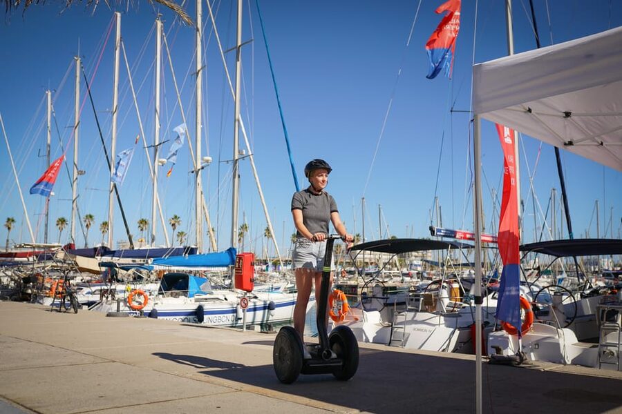 Discover Barcelona with a Guided Segway Tour - La Rambla from a different angle