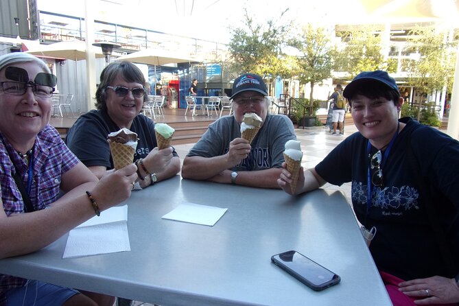Downtown Las Vegas Food Tour by Segway - Pizza by the slice keeps the group moving