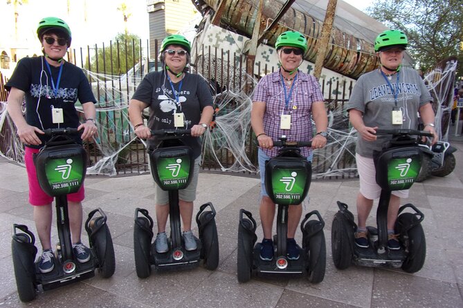 Downtown Las Vegas Food Tour by Segway - Riding through Fremont Street and old downtown