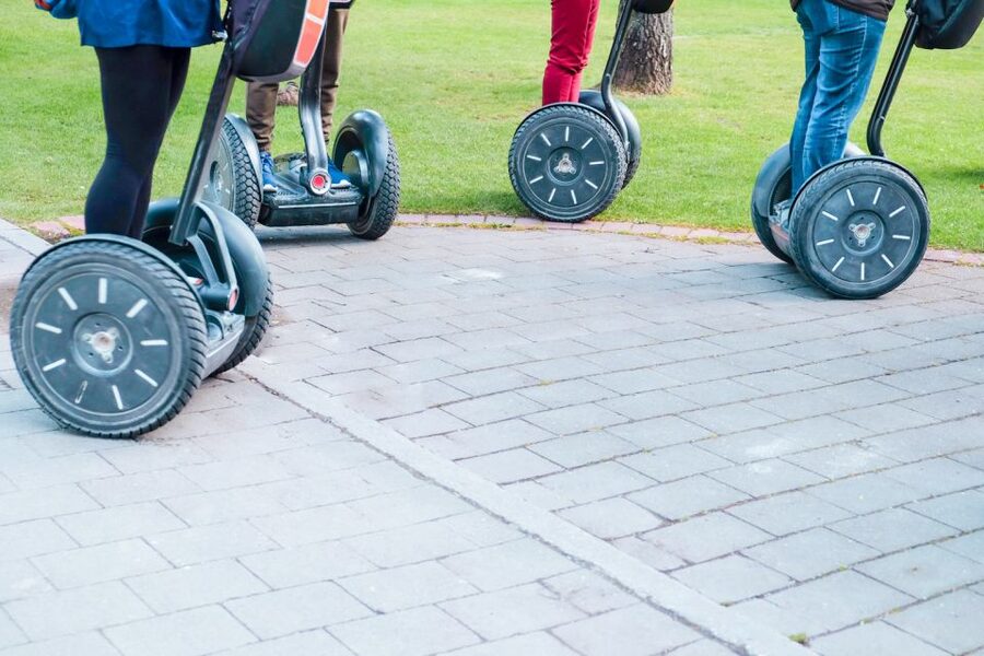 Dresden: Segway Tour Along the Elbe and Old Town - Riding toward the Frauenkirche