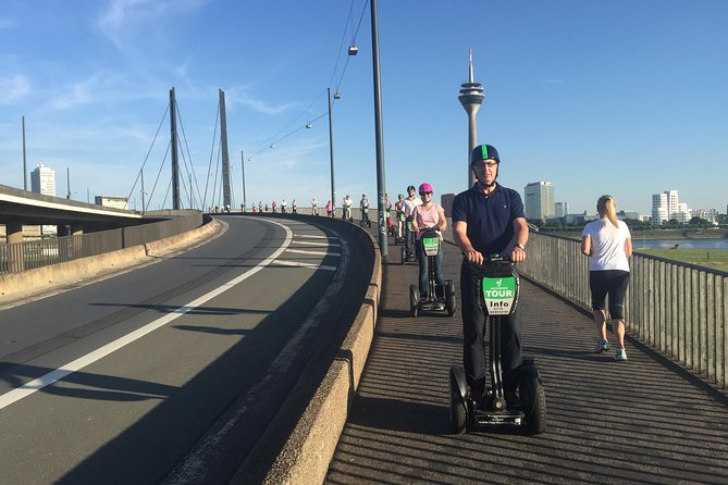 Düsseldorf Segway Rhein Tour: Rhine River Experience - Getting comfortable before the Old Town