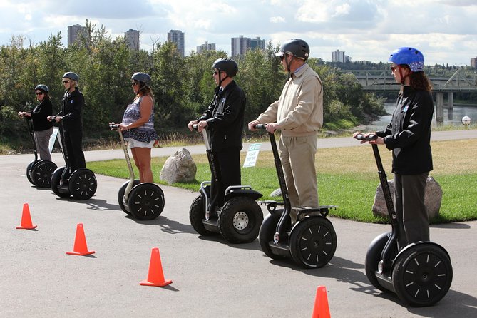 Edmonton River Valley 90-Minute Segway Adventure - Getting comfortable on your Segway