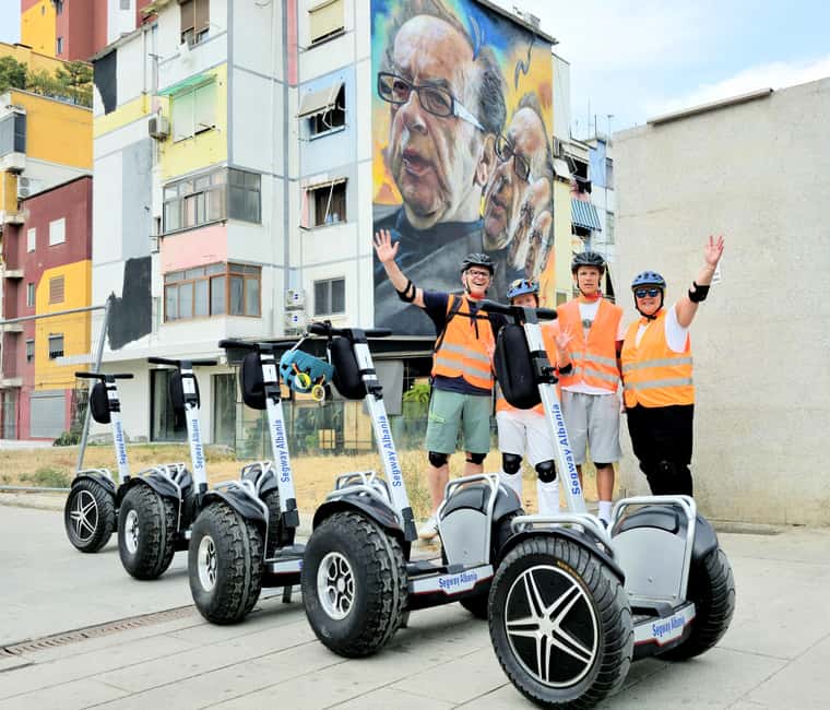 Explore Tirana by Segway: History & Culture with Local Guide - Zogu I Boulevard and the Old Train Station