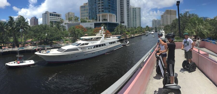 Fort Lauderdale: Famous Yachts and Mansions Segway Tour - The first 20 to 30 minutes: learning to ride