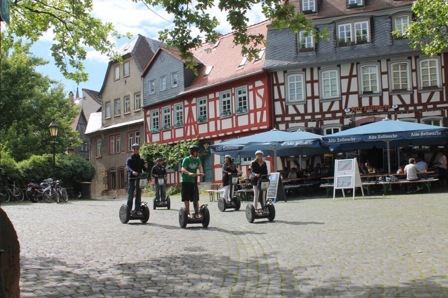Frankfurt: Green Areas Segway Tour with Guide - Learning to ride a Segway before the route begins