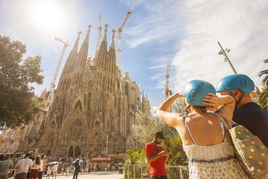 Gaudi's Barcelona 2-Hour Segway Tour with a Live Guide - La Monumental and the long ride toward Sagrada Família