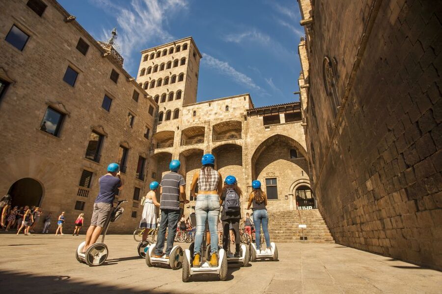 Gaudi's Barcelona 2-Hour Segway Tour with a Live Guide - La Ribera, the port, and the return through the Old Town