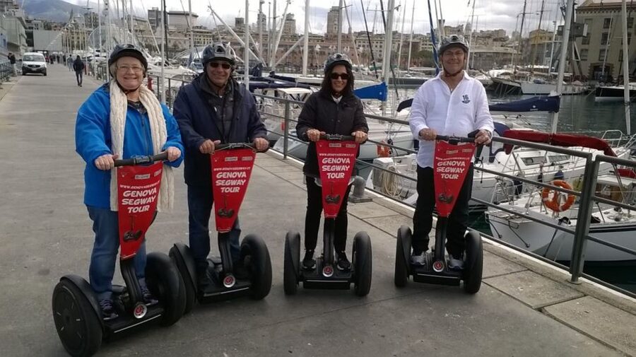 Genova: Segway Tour - Choosing between one hour and 2.5 hours