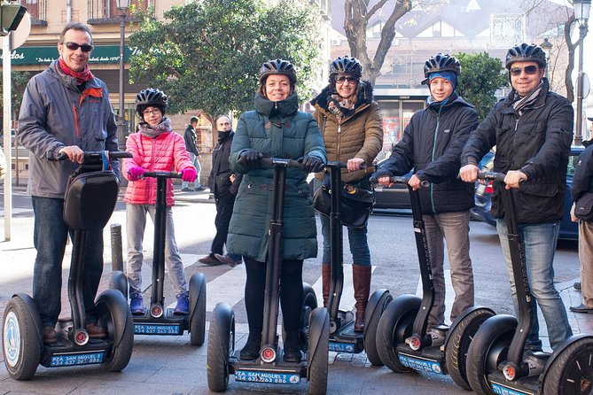 Gourmet edition: Segway tour and tapas - Palace gardens and the ride toward Temple of Debod