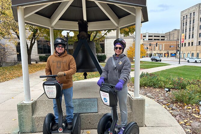 Green Bay Segway Tour w/ Private Tour Option - Crossing the Fox River and following the trail