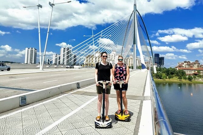 Guided Eco Ride Segway Tour at Putrajaya, City in the Garden - Putrajaya Bridge opens the ride with wide views