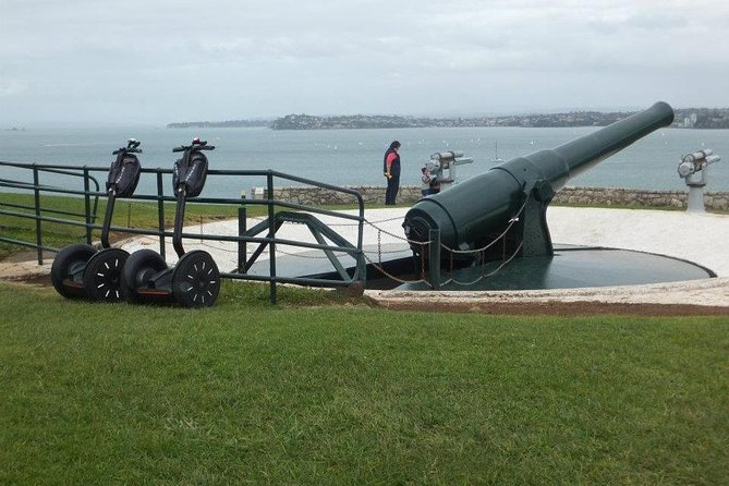 Guided North Head Fort Segway Tour in Devonport Auckland - Riding through Devonport