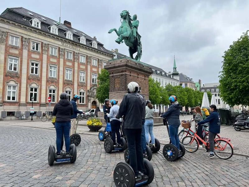 Guided SegwayTour of Copenhagen - 1 hour guided Tour - The Old Stock Exchange and Copenhagen’s canals