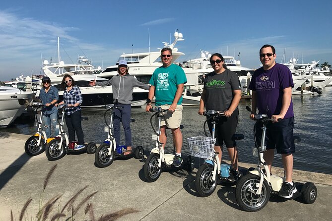 Guided Tour Pick your Ride Trikes Mopeds Segways and Bike Tour - What the guide adds in 90 minutes