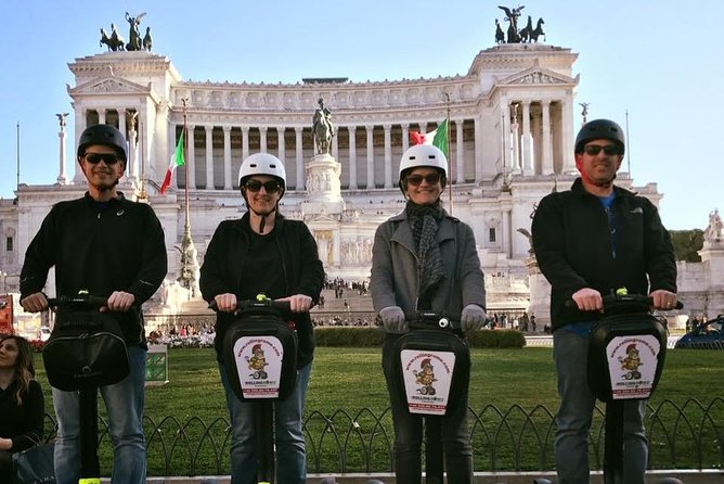 Hills of Ancient Rome Segway Tour - Bocca della Verita and an old Roman warning