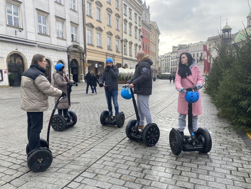 Krakow: 30min Segway Rental with Helmet and a photosession - Getting started across from the tax administration building