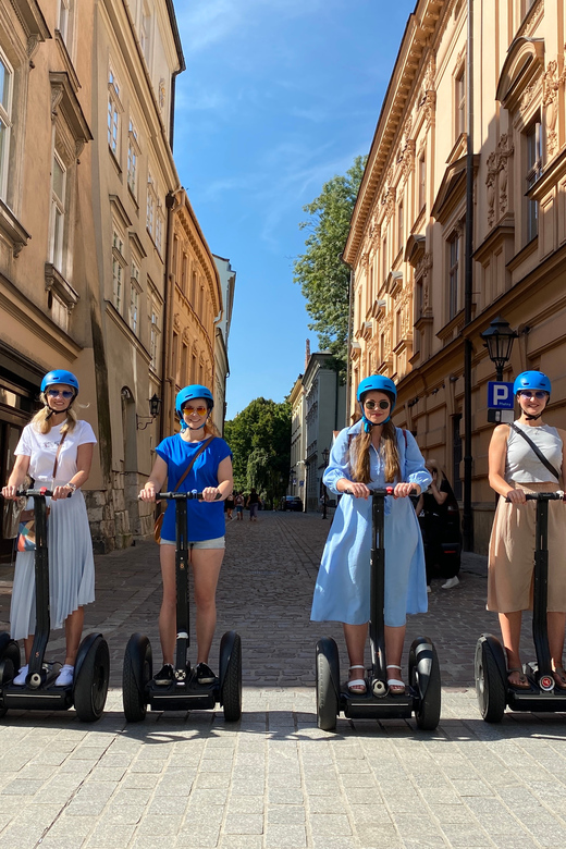 Krakow: Royal Route Segway Tour 1 hour - The Dragon Cave and Vistula embankment