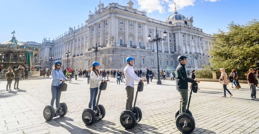 Madrid: 1.5-Hour Old Town Highlights Segway Tour - Learning the Segway before the sights