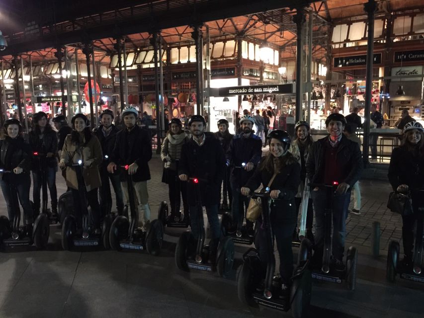 Madrid by Night: 1-Hour Segway Tour - Starting at Calle Santiago 18 near Mercado de San Miguel