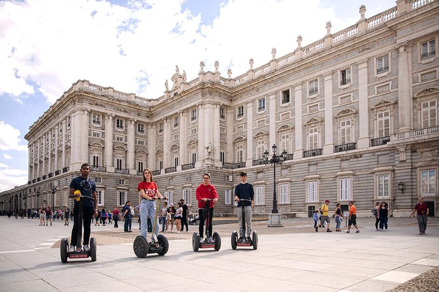 Madrid Downtown Segway Tour - Temple of Debod and the final city view