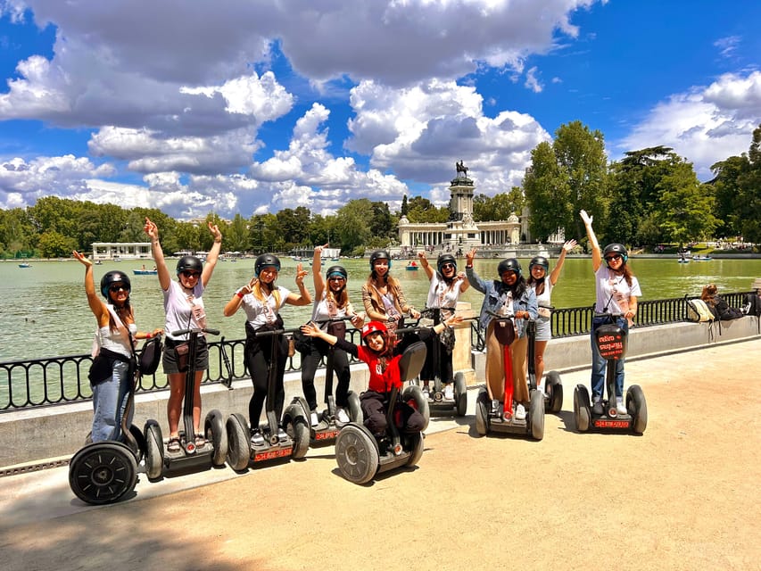 Madrid: Iconic Retiro Park Segway Tour - The Fallen Angel and its unusual number