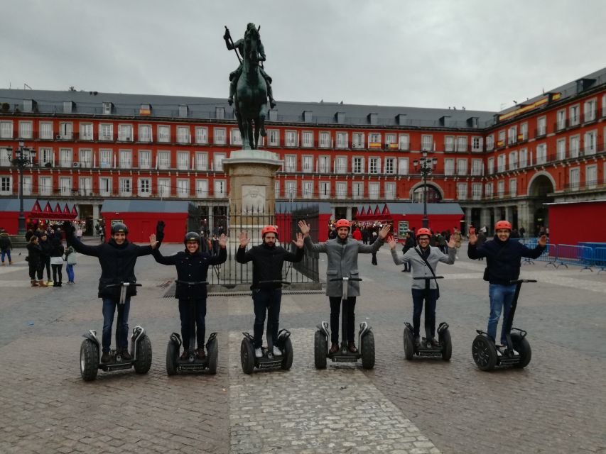 Madrid Private Segway tour. Retiro Park - Centro Historico - The newer city, Prado area, and Santa Ana