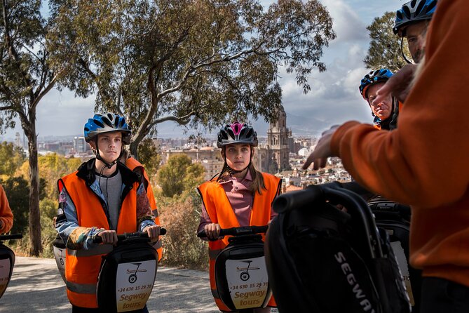 Málaga Highlights Segway Tour - Riding toward Gibralfaro Mountain
