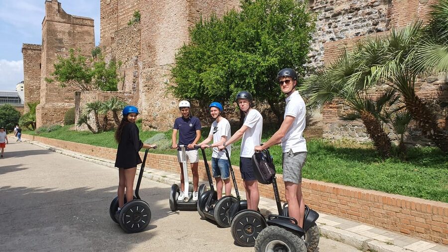 Malaga segway: Panoramic tour of Gibralfaro - Learning the Segway Before the Ride