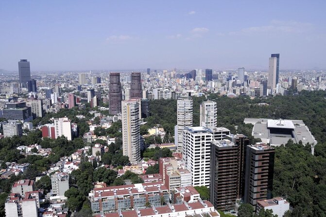Mexico City Segway Tour: Polanco & Chapultepec Park - Torre Virreyes and the polished edge of the park