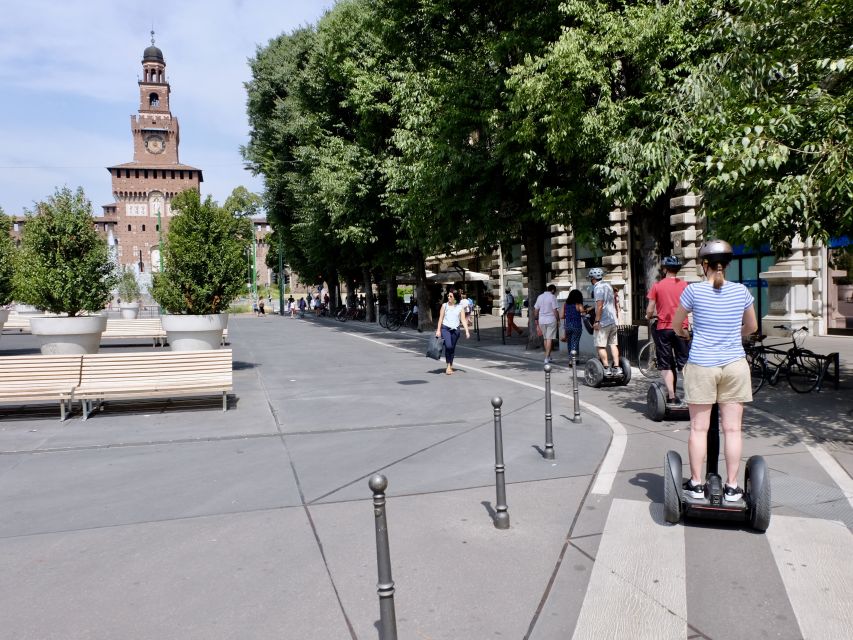 Milan: SEGWAY Tour with Live Tourist Guide 3 hours & half - Key points at a glance