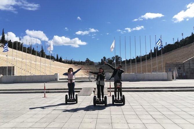 Modern Athens City Segway Tour - Getting comfortable on the Segway