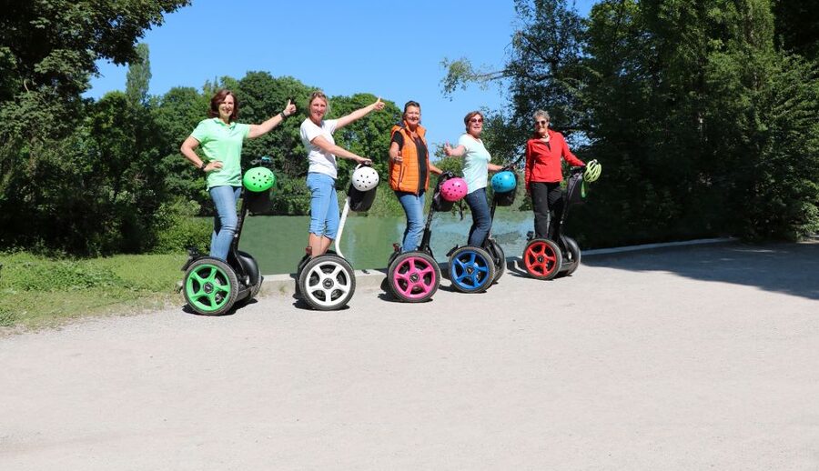 Munich: Beer Stories Guided Segway Tour - The Isar banks and the roots of outdoor drinking