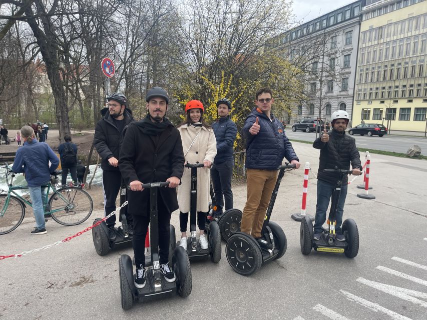 Munich: City Highlights Guided Segway Tour - The English Garden and the Eisbach surfers