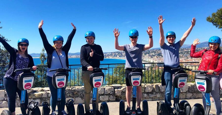 Nice: Grand Tour by Segway - Cours Saleya and the Italian feel of Vieux Nice