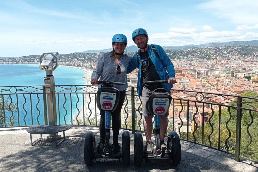 Nice: Private Segway Tour - Getting comfortable on the Segway