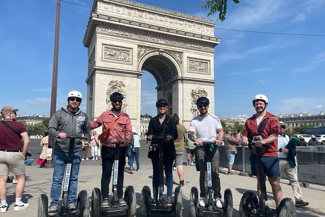 Paris: Experience Segway Top Highlights Small Group 2 Hours - Arc de Triomphe: a quick look at Napoleon’s monument