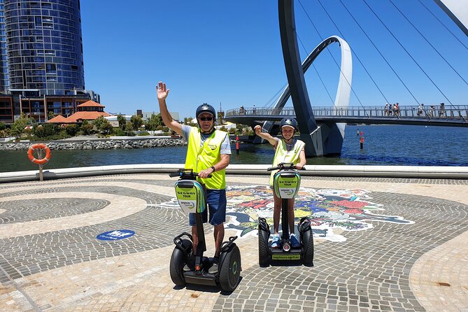 Perth City Riverside Segway Tour - St Georges Terrace and the route toward Kings Park