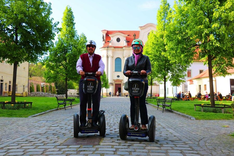 Prague: Castle and Monastery Segway Tour - Embassy streets, parks, and Prague’s Beverly Hills