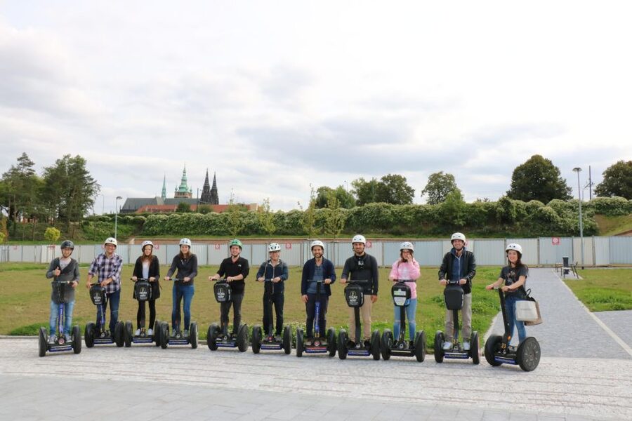 Prague: Castle and Monastery Segway Tour - Learning to ride before seeing the sights