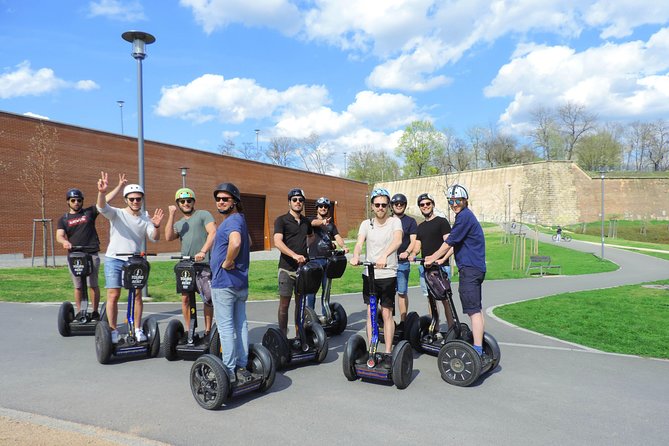 Prague Castle Area Segway Tour - Learning the NineBot before the ride