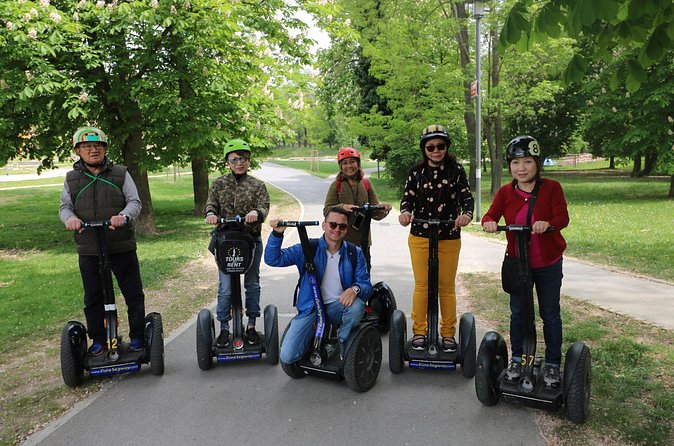 Prague Castle area tour on Segway, eScooter or Trike - Max van der Stoel Park adds a playful finish