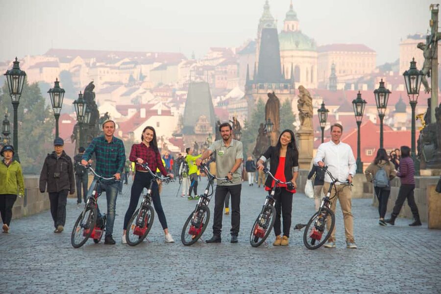 Prague: Combined Segway & E-Scooter City Highlights Tour - Letná Park begins the ride with room to breathe