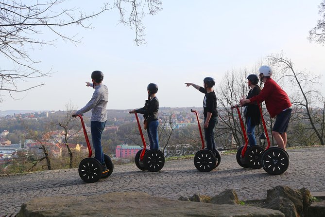Prague: Combo 3h Tour by Segway and eScooter - Getting comfortable on the Segway and eScooter