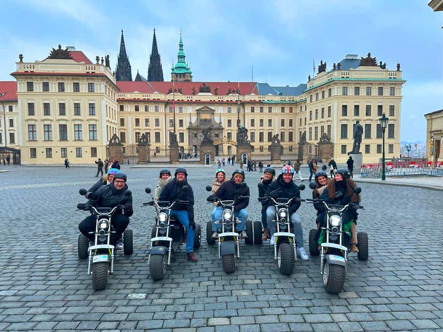 Prague: Monster Bike Trike Tour Euro Segway Experience - Charles Bridge and the Kafka Museum