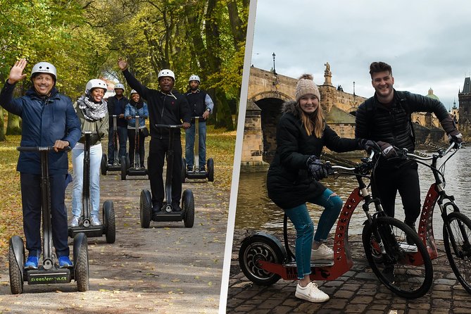 Prague Segway & E-Scooter Grand City Tour - Why the vehicle change works so well