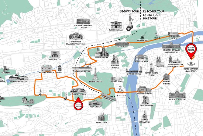 Prague Segway & E-Scooter Grand City Tour - How the guides shape the experience